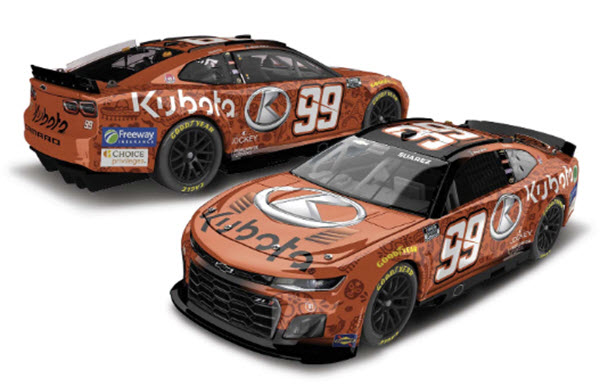 2024 Daniel Suarez NASCAR Diecast 99 Kubota Day of the Dead CWC 1:24 Lionel Action RCCA ELite 99
