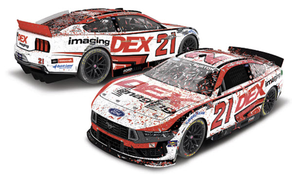 2024 Harrison Burton NASCAR Diecast 21 Motorcraft Daytona Win Raced Version CWC 1:24 Lionel Action RCCA ELite 98
