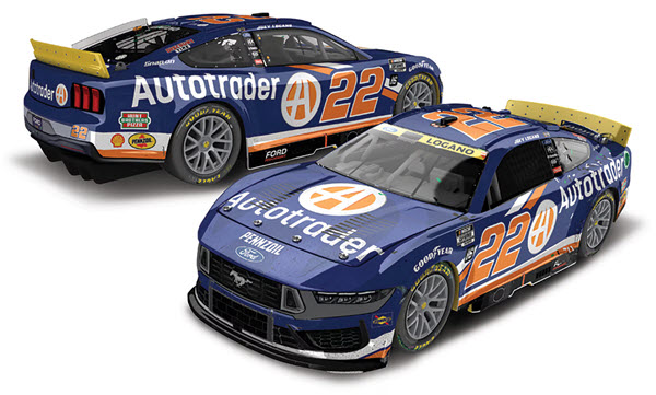 2024 Joey Logano NASCAR Diecast 22 Autotrader Atlanta Win Raced Version CWC 1:24 Lionel Action RCCA Elite 98