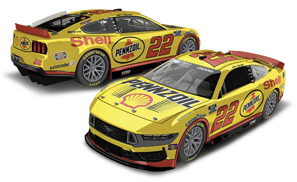 2024 Joey Logano NASCAR Diecast 22 Shell Pennzoil CWC 1:24 Lionel Action RCCA Elite Liquid Color 99