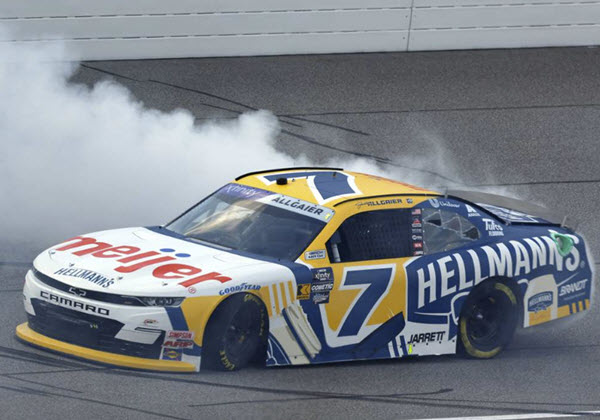 2024 Justin Allgaier NASCAR Diecast 7 Hellmanns Meijer MichiganWin Raced Version CWC 1:24 Lionel Action ARC 99