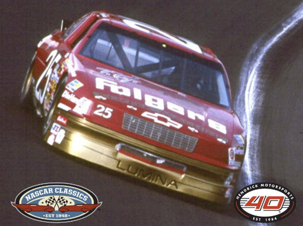 2024 Ken Schrader NASCAR Diecast 25 Folgers 1989 Charlotte Win Raced Version CWC 1:24 Action ARC Autographed 99