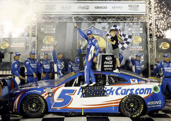 2024 Kyle Larson NASCAR Diecast 5 HendrickCars Hendrick Cars Bristol Win Raced Version 1:64 CWC Lionel Action ARC Diecast Chassis 99