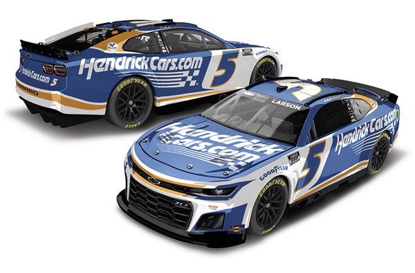 2024 Kyle Larson NASCAR Diecast 5 HendrickCars Hendrick Cars Charlotte 600 1:64 CWC Lionel Action ARC Diecast Chassis 99