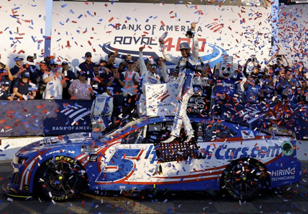 2024 Kyle Larson NASCAR Diecast 5 HendrickCars Hendrick Cars Charlotte ROVAL Win Raced Version 1:24 CWC Lionel Action RCCA ELite Color Chrome 99