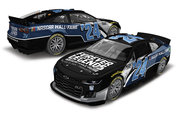 2024 NASCAR Diecast 24 HoF Hall of Fame CWC 1:64 Lionel Action ARC Diecast Chassis 99