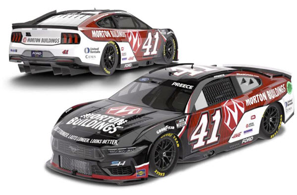 2024 Ryan Preece NASCAR Diecast 41 Morton Buildings CWC 1:24 Lionel Action ARC Color Chrome 99