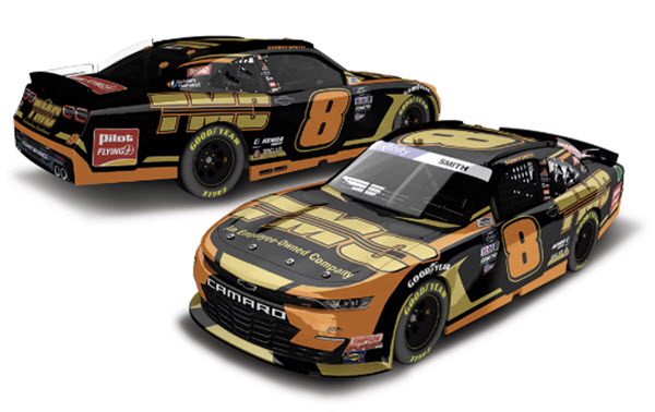 2024 Sammy Smith NASCAR Diiecast 8 TMC Transportation 1:24 CWC Lionel Action ARC Color Chrome 99