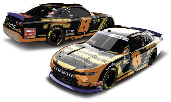 2024 Sammy Smith NASCAR Diiecast 8 TMC Transportation Talladega Win Raced Version 1:64 CWC Lionel Action ARC 98