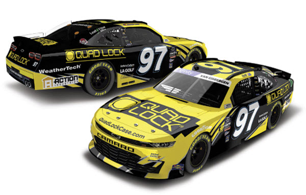 2024 Shane Van Gisbergen NASCAR Diecast 97 Quad Lock 1:64 CWC Lionel Action ARC 99