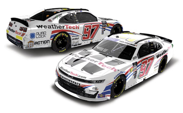 2024 Shane Van Gisbergen NASCAR Diecast 97 WeatherTech Chicago Win Raced Version 1:64 CWC Lionel Action ARC 98