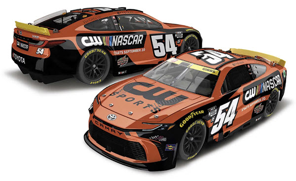 2024 Ty Gibbs NASCAR Diiecast 54 CW Sports 1:64 CWC Lionel Action ARC Diecast Chassis 98