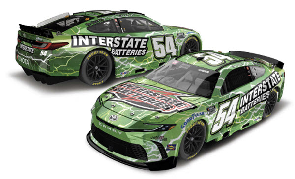 2024 Ty Gibbs NASCAR Diiecast 54 Interstate Batteries 1:24 CWC Lionel Action RCCA Elite 99