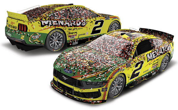 2025 Austin Cindric NASCAR Diecast 2 Menards Talladega Win Raced Version CWC 1:24 Lionel Action RCCA Elite 99