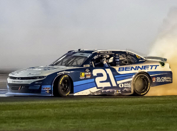 2025 Austin Hill NASCAR Diecast 21 Bennett Atlanta Win Raced Version CWC 1:64 Lionel Action ARC 99
