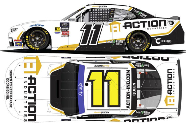 2025 Brenden Butterbean Queen NASCAR Diecast 11 Action Industries 1:24 CWC Lionel Action ARC 99