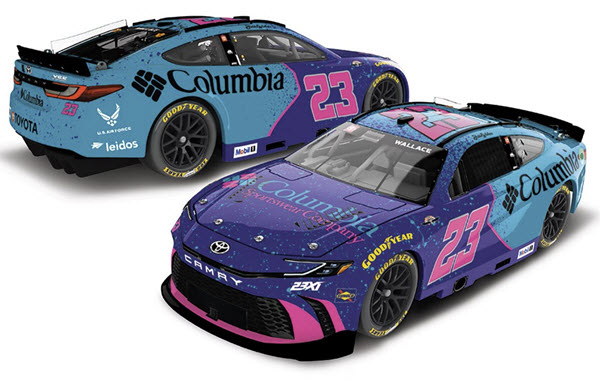 2025 Bubba Wallace NASCAR Diecast 23 Columbia CWC 1:24 Lionel Action RCCA Elite 99