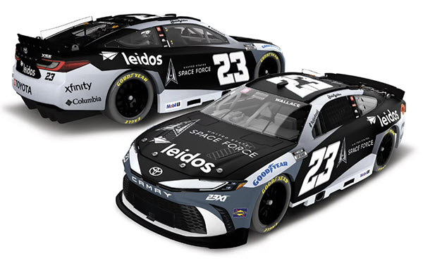 2025 Bubba Wallace NASCAR Diecast 23 Space Force CWC 1:24 Lionel Action RCCA Elite 99