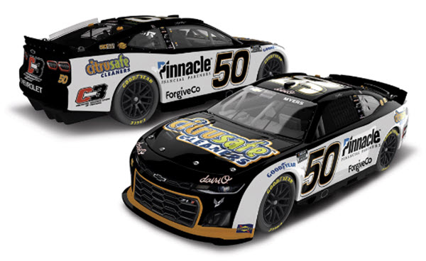 2025 Burt Myers NASCAR Diecast 50 Citrusafe Cleaners 1:24 CWC Lionel Action ARC Color Chrome 99