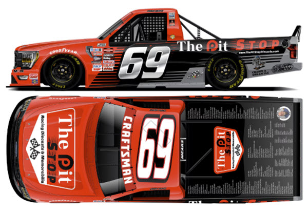 2025 Casey Mears NASCAR Diecast 69 The Pit Stop Truck 1:24 Lionel Action ARC 99