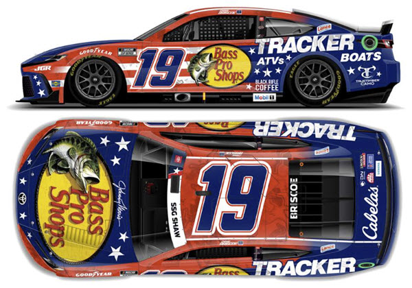 2025 Chase Briscoe NASCAR Diecast 19 Bass Pro Salutes 1:24 CWC Lionel Action RCCA Elite 99
