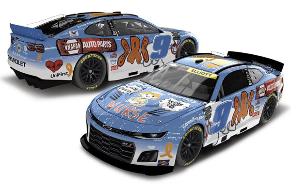 2025 Chase Elliott NASCAR Diecast 9 Childrens Healthcare Atlanta Desi9n To Drive CWC 1:24 Lionel Action RCCA Elite Raw 99