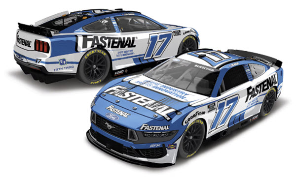 2025 Chris Buescher NASCAR Diecast 17 Fastenal CWC 1:64 Lionel Action ARC 99