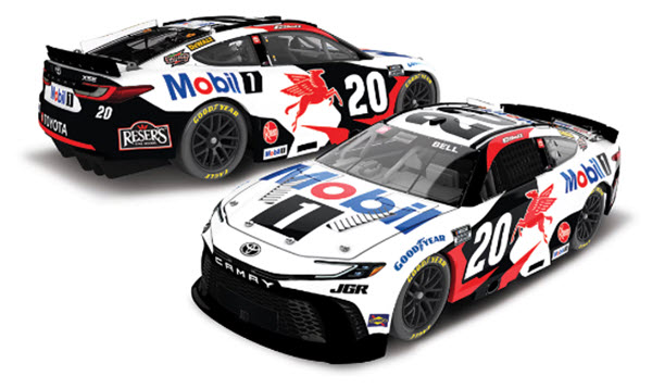 2025 Christopher Bell NASCAR Diecast 20 Mobil 1 CWC 1:24 Lionel Action ARC Color Chrome 99
