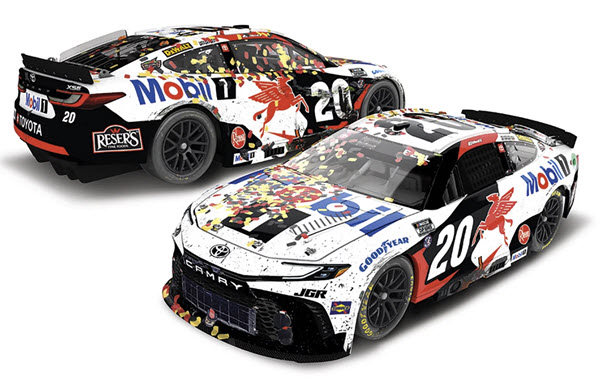 2025 Christopher Bell NASCAR Diecast 20 Mobil All Star Win Raced Version CWC 1:24 Lionel Action RCCA Elite Premier 98