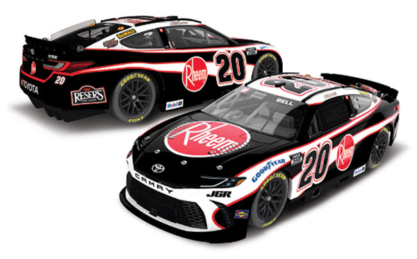 2025 Christopher Bell NASCAR Diecast 20 Rheem CWC 1:24 Lionel Action ARC Color Chrome 99