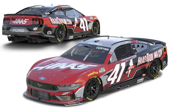 2025 Cole Custer NASCAR Diecast 41 Haas Tooling CWC 1:24 Lionel Action RCCA Elite 99