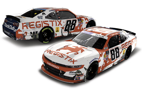 2025 Connor Zilisch NASCAR Diecast 88 Registix Watkins Glen Win Raced Version 1:24 CWC Lionel Action ARC Autographed 99