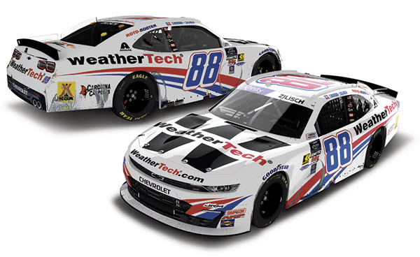 2025 Connor Zilisch NASCAR Diecast 88 WeatherTech COTA Win Raced Version 1:24 CWC Lionel Action ARC 99
