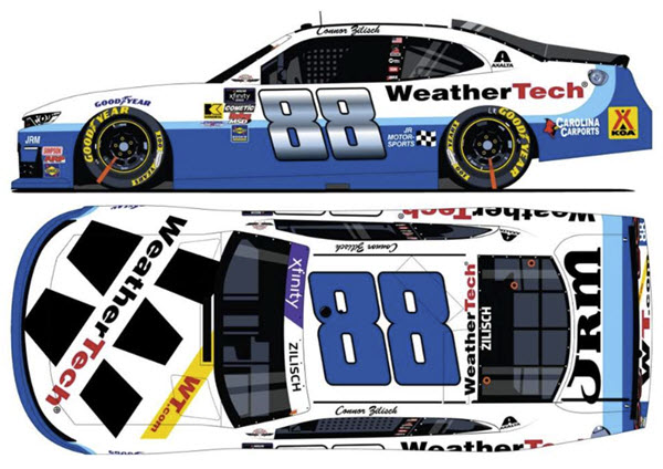 2025 Connor Zilisch NASCAR Diecast 88 WeatherTech Throwback 1:64 CWC Lionel Action ARC 99