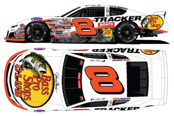 2025 Dale Earnhardt Jr NASCAR Diecast 8 Bass Pro Late Model CWC 1:64 Lionel Action ARC 99