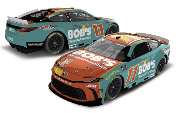 2025 Denny Hamlin NASCAR Diecast 11 Bobs Furniture CWC 1:24 Lionel Action ARC 99