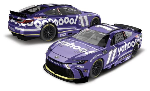 2025 Denny Hamlin NASCAR Diecast 11 Yahoo CWC 1:64 Lionel Action ARC 99