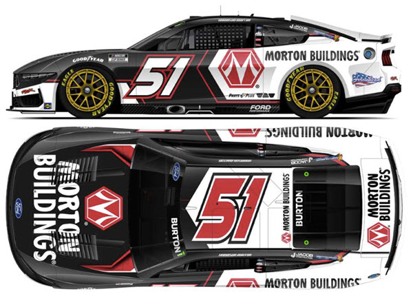 2025 Harrison Burton NASCAR Diecast 25 Morton Buildings CWC 1:24 Lionel Action ARC 99