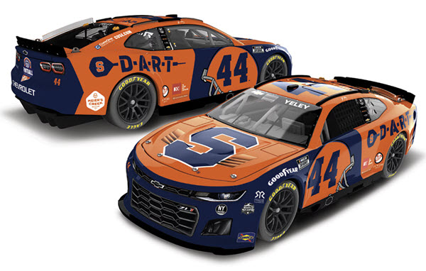 2025 JJ Yele NASCAR Diecast 44 Syracuse University CWC 1:24 Lionel Action ARC Color Chrome 98