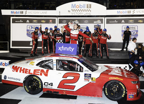 2025 Jesse Love Jr NASCAR Diecast 2 Whelen Daytona Win Raced Version CWC 1:24 Lionel Action ARC Color Chrome 99