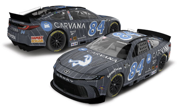 2025 Jimmie Johnson NASCAR Diecast 84 Carvana CWC 1:24 Lionel Action ARC 98