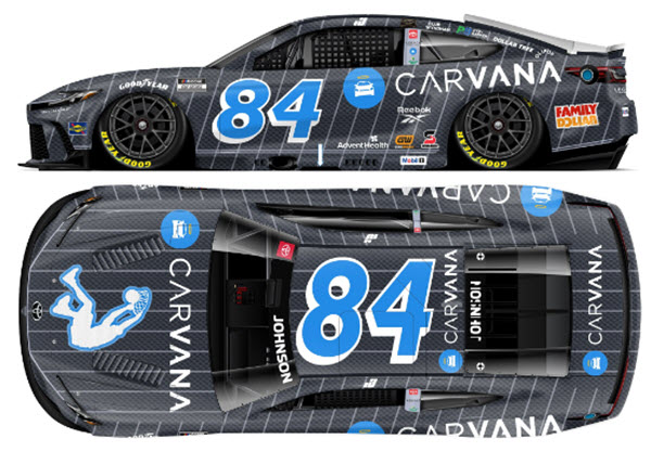 2025 Jimmie Johnson NASCAR Diecast 84 Carvana CWC 1:24 Lionel Action RCCA Elite 99