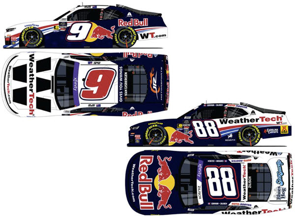 2025 Jr Motorsports NASCAR Diecast Van Gisbergen Zilisch Set CWC 1:64 Lionel Authentics 99