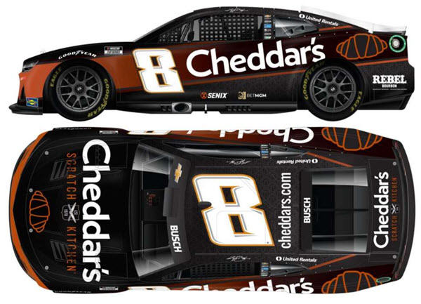 2025 Kyle Busch NASCAR Diecast 8 Cheddars CWC 1:24 Lionel Action RCCA Elite 99