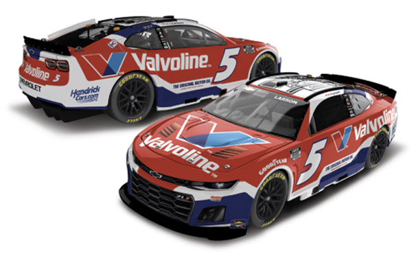 2025 Kyle Larson NASCAR Diecast 5 Valvoline Cup Series Champion 1:64 CWC Lionel Action ARC 99