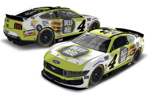 2025 Noah Gragson NASCAR Diecast 4 Beef A Roo 1:24 Lionel Action ARC 99