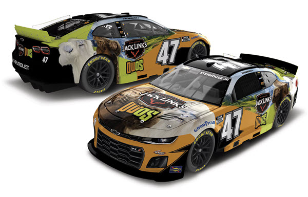 2025 Ricky Stenhouse NASCAR Diecast 47 Jack Links Duos CWC 1:24 Lionel Action ARC 99