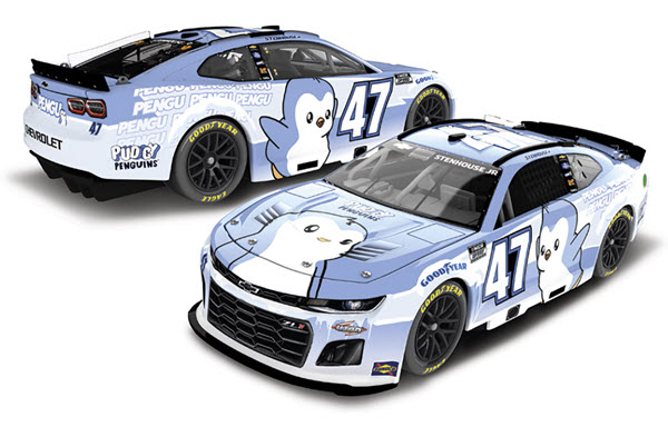 2025 Ricky Stenhouse NASCAR Diecast 47 Pudgy Penguins CWC 1:64 Lionel Action ARC 99