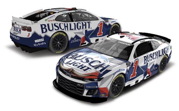 2025 Ross Chastain NASCAR Diecast 1 Busch Light Love Of Texas 1:24 CWC Lionel Action ARC Autographed 99