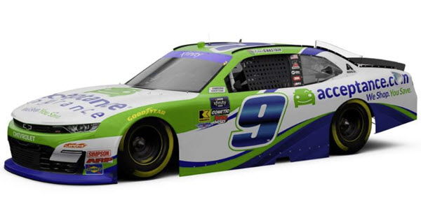 2025 Ross Chastain NASCAR Diecast 9 Acceptance insurance 1:24 CWC Lionel Action ARC Color Chrome 99